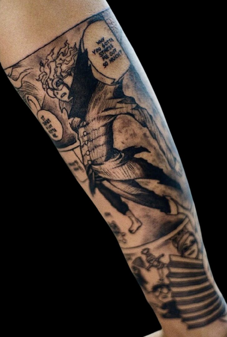 Ron, Tattoo Artist, Lethal Ink Tattoo, Pattaya, 2024