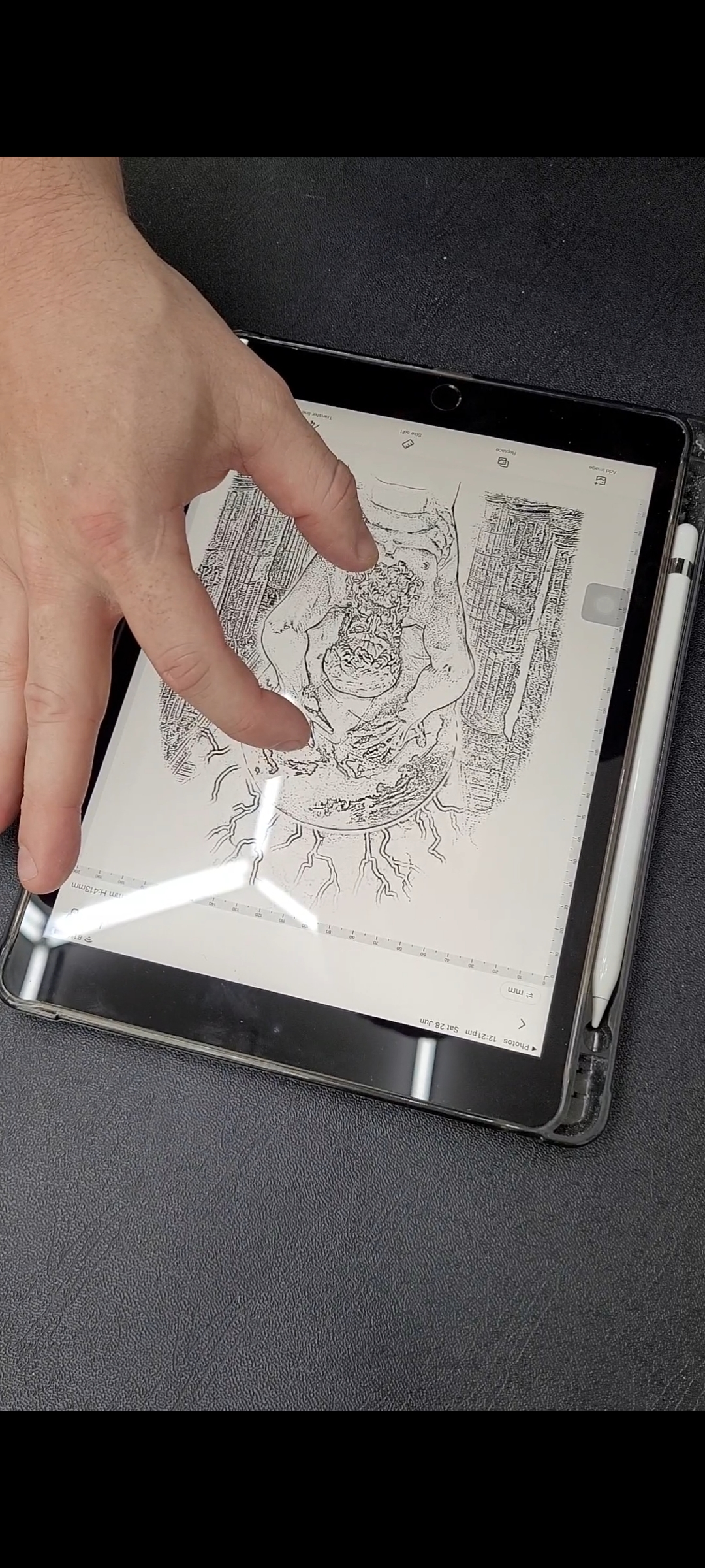 Tattoo Process Step 1 - Design