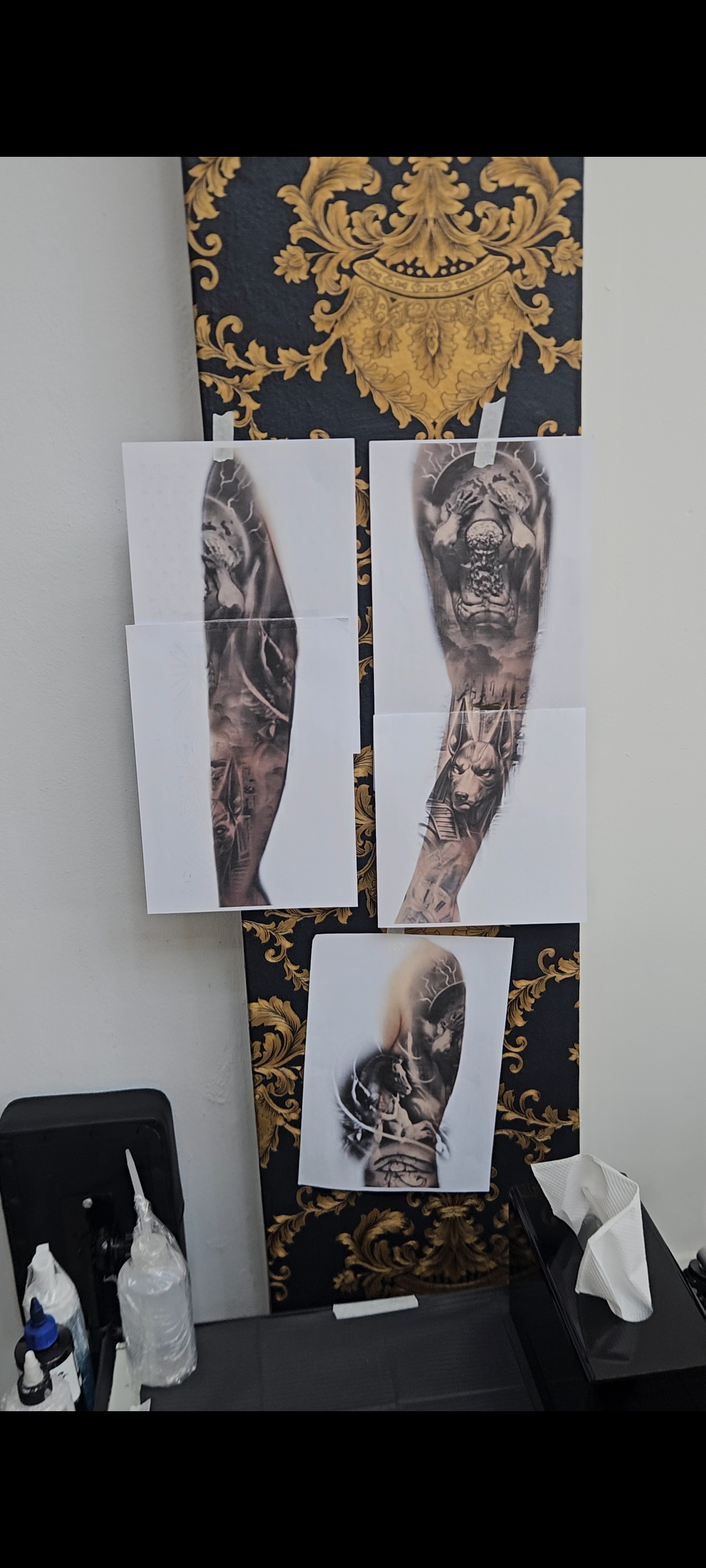 Tattoo Process Step 2 - Design Approval