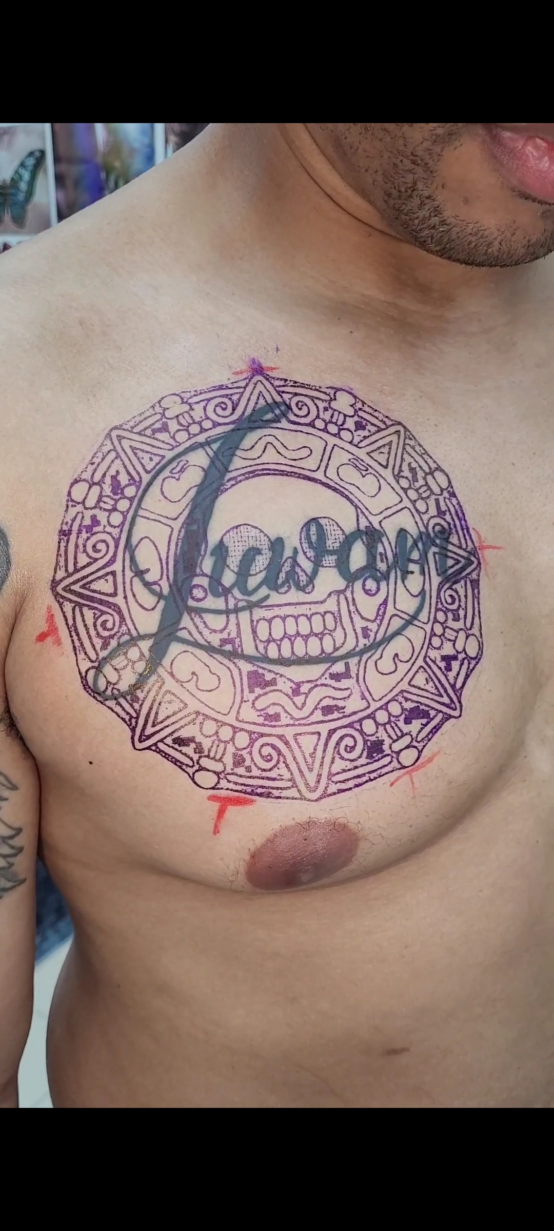 Tattoo Process Step 5 - Placement Approval